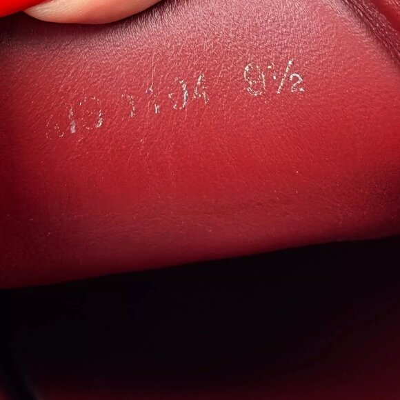 Louis Vuitton Challenge Zip Up Damier Sneakers Red Leather 9.5LV 10.5US 43.5 EUR - Picture 13 of 15